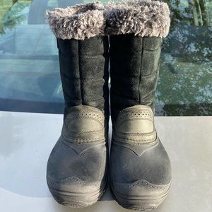 The North Face Womens Shellista III Winter Zip Boots Black Size 6